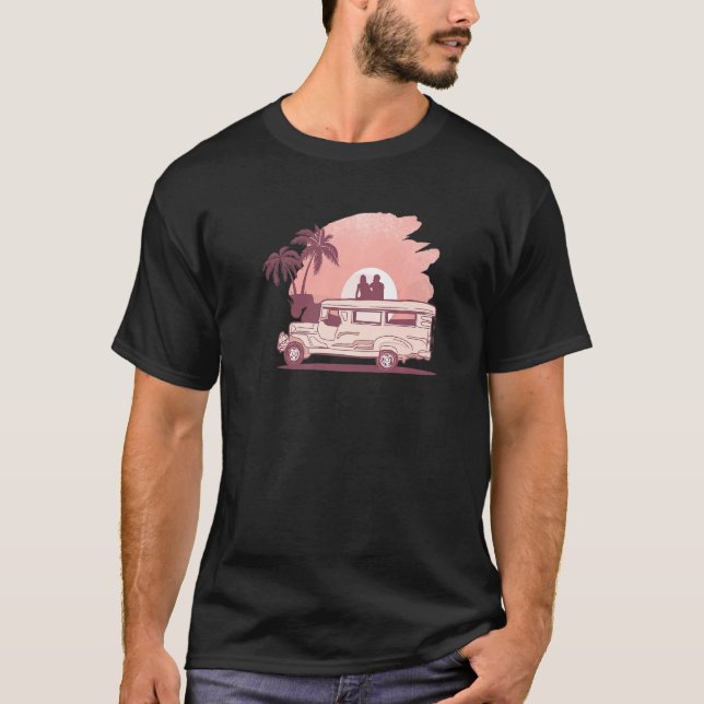 T-shirt Philippines Filipino Bus Transportation Car Mabuha (Devant)