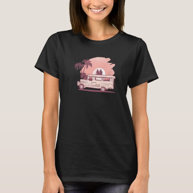 T-shirt Philippines Filipino Bus Transportation Car Mabuha (Devant)