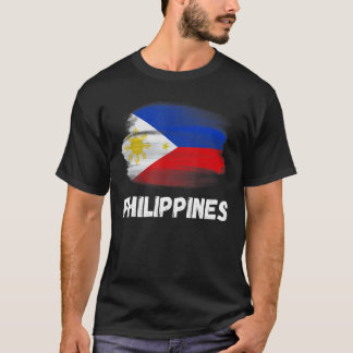T-shirt Philippines Flag Pride Retro Pinoy Flag Family Mat