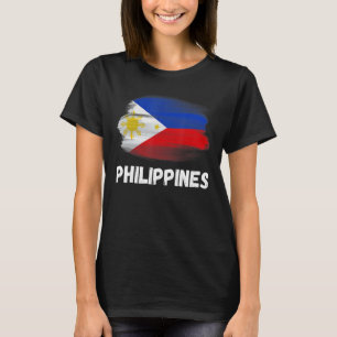 T-shirt Philippines Flag Pride Retro Pinoy Flag Family Mat