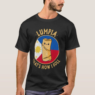 T-shirt Philippines Lumpia Kawaii Philippines Alimentation