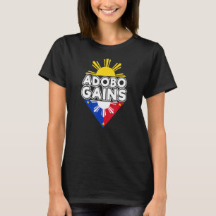T-shirt Philippines Nation philippine de porc au poulet Ad