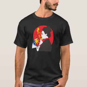 T-shirt Philippines Philippin Japonais Japon Japino Drapea