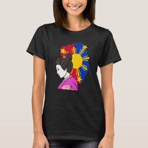 T-shirt Philippines Philippin Japonais Japon Japino Fier M