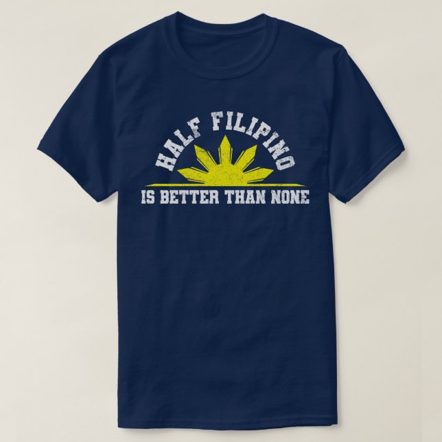 T-shirt Philippines philippines à moitié 1 (Design devant)