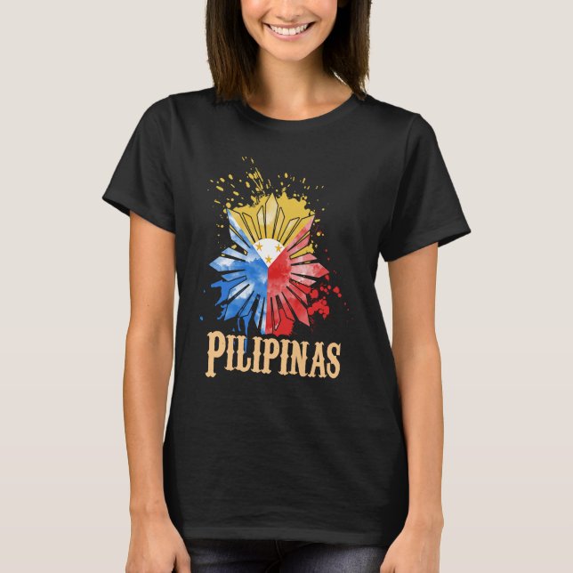T-shirt Philippines Philippines Fierté philippine philippi (Devant)