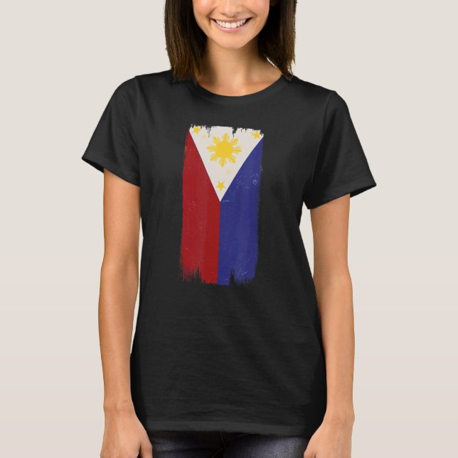 T-shirt Philippines Philippines Fierté philippine philippi (Devant)