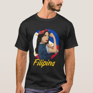 T-shirt Philippines Pinay Filipina Fierté Fière