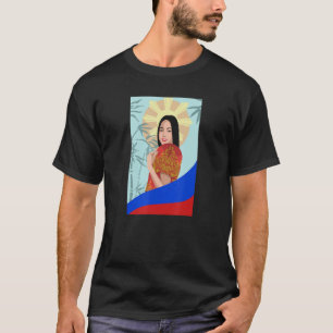 T-shirt Philippines Pinay Filipina Filipiniana Femme fière