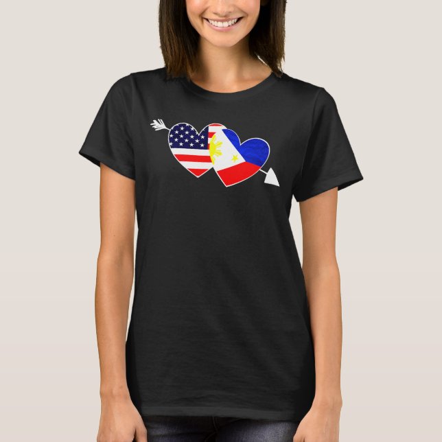 T-shirt Philippines Pride Pinay Filipina (Devant)