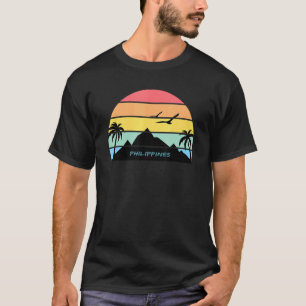 T-shirt Philippines Travel Palms Beach Island Vacances Sou