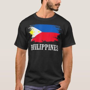 T-shirt Philippines vintage Drapeau I Love Philippines