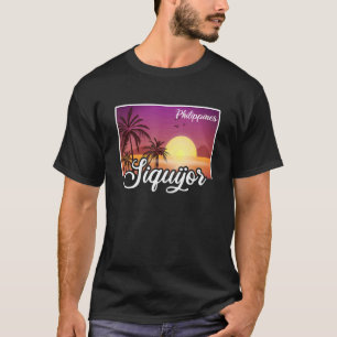 T-shirt Philippines vintage Voyage de vacances Asie Siquij