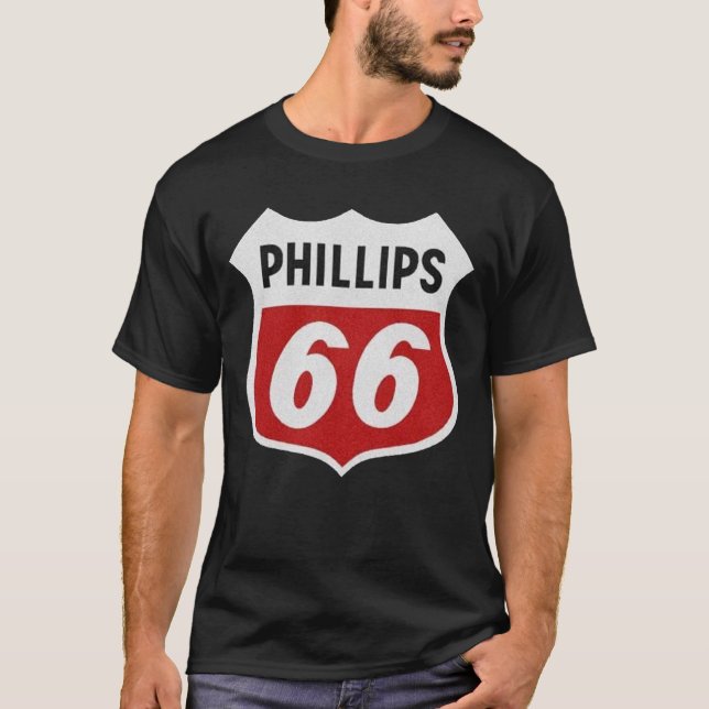 T-shirt phillips 66 (Devant)