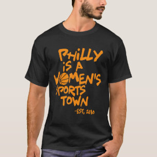 T-shirt Philly Est Une Ville Sportive Femme Est 2030 Gif B