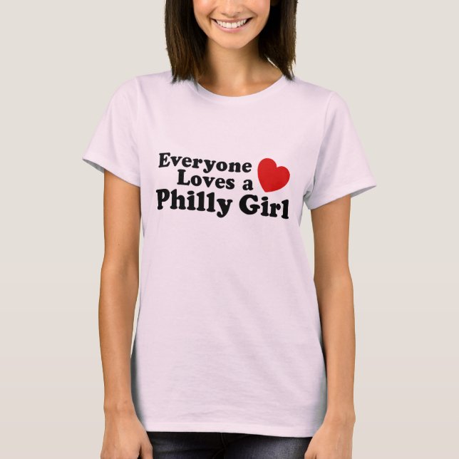 T-shirt Philly Girl (Devant)