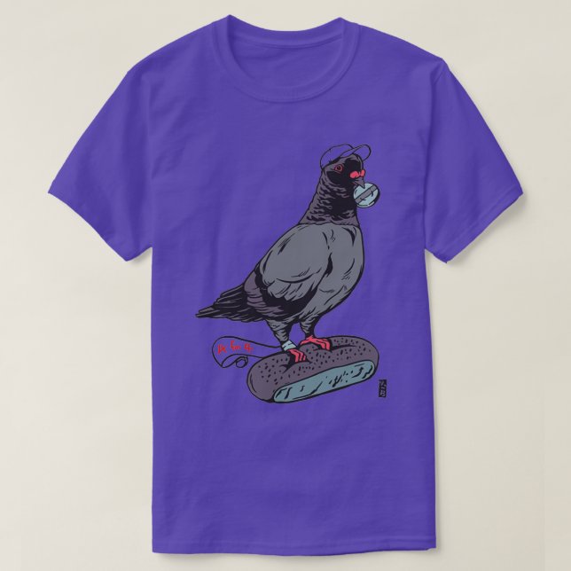 T-shirt Philly Pigeon Philly Pigeon (Design devant)