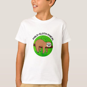 T-shirt Philo-sloth-phical Funny Animal Sloth Pun