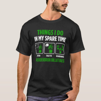 T-shirt Philodendron Billietiaes Planter et jardiner