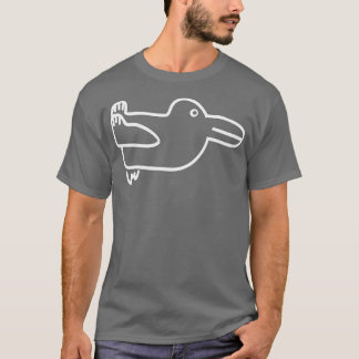 T-shirt Philosophe d'illusion optique Wittgenstein Rabbit 