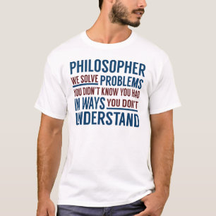 T-shirt Philosophe Solve