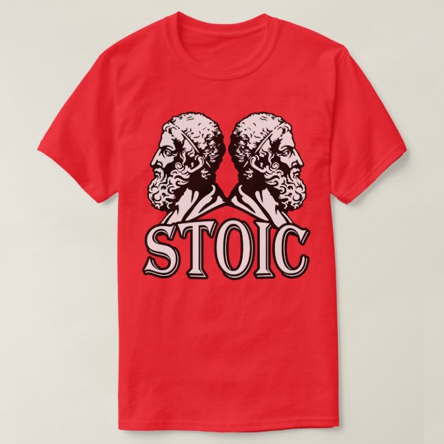 T-shirt Philosophe stoïque (Design devant)