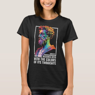 T-shirt Philosophe stoïque Citation Philosophie grecque Ma