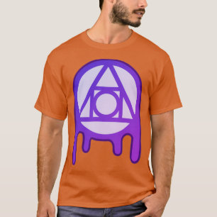 T-shirt Philosopherx27s symbole alchimique en pierre