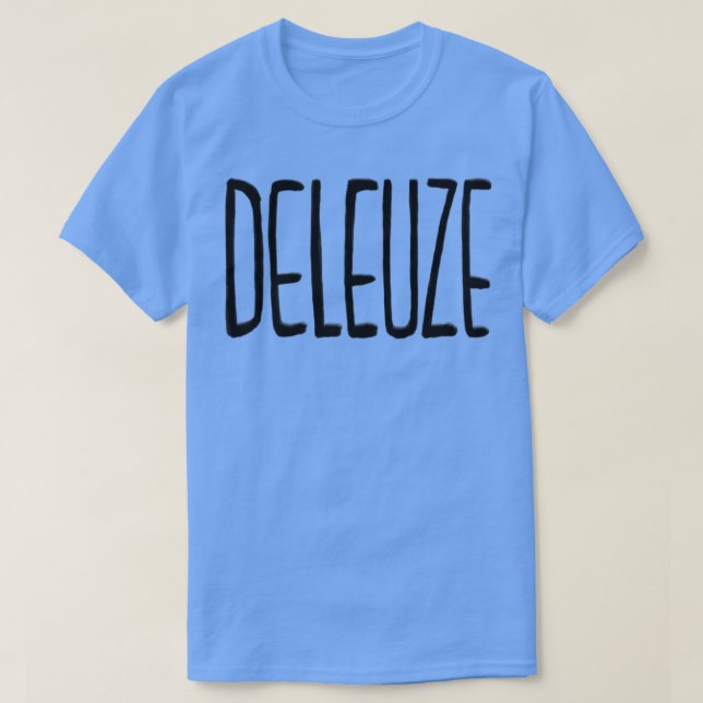 T-shirt Philosophie Deleuze (Design devant)