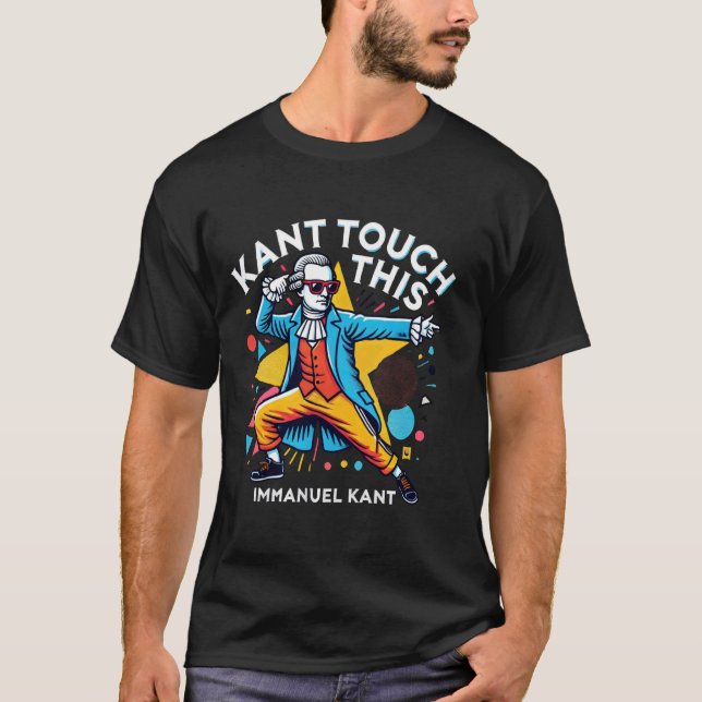 T-shirt Philosophie d'Emmanuel Kant Funny (Devant)