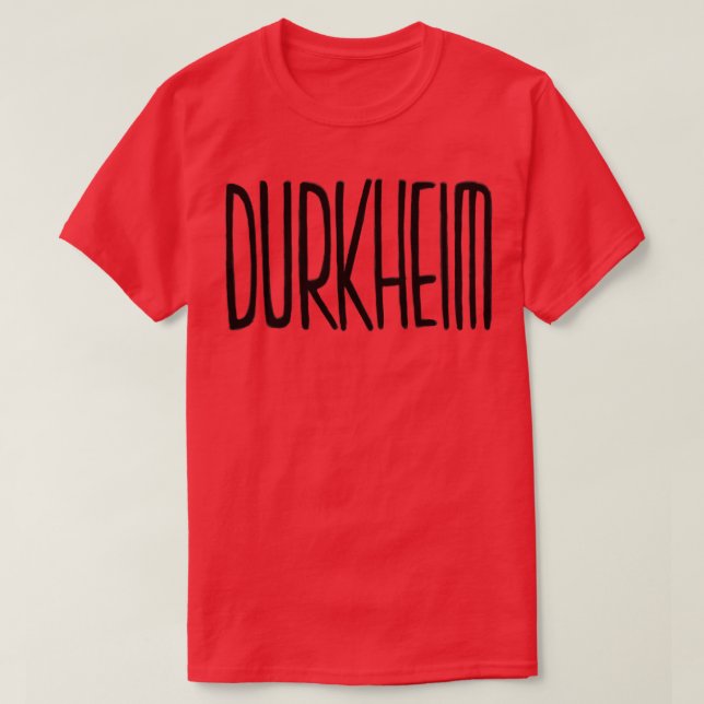 T-shirt Philosophie Durkheim (Design devant)
