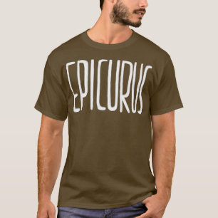T-shirt Philosophie Epicurus philosophe grec
