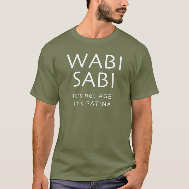 T-shirt Philosophie japonaise de Wabi Sabi pour votre (Devant)
