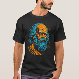 T-shirt Philosophie Marque Socrates Philosophe grec