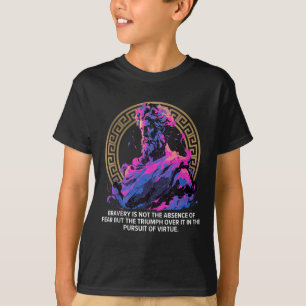 T-shirt Philosophie stoïque Épopée Ancien Inspiration grec