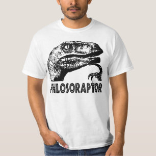 T-shirt Philosoraptor