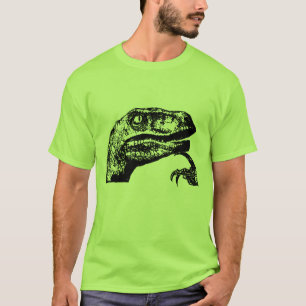 T-shirt Philosoraptor