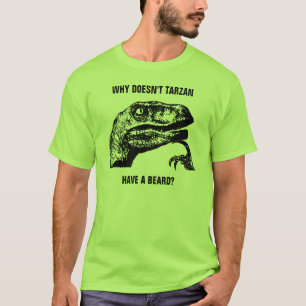 T-shirt Philosoraptor Tarzan