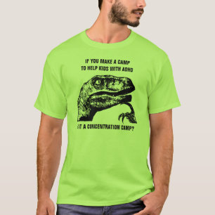T-shirt Philosoraptor TDAH