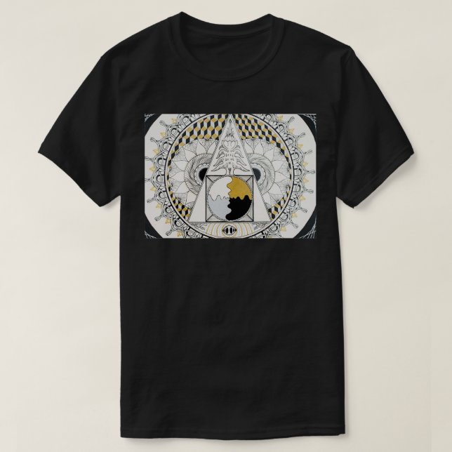 T-shirt Philosphères Pierre Mandala (Design devant)