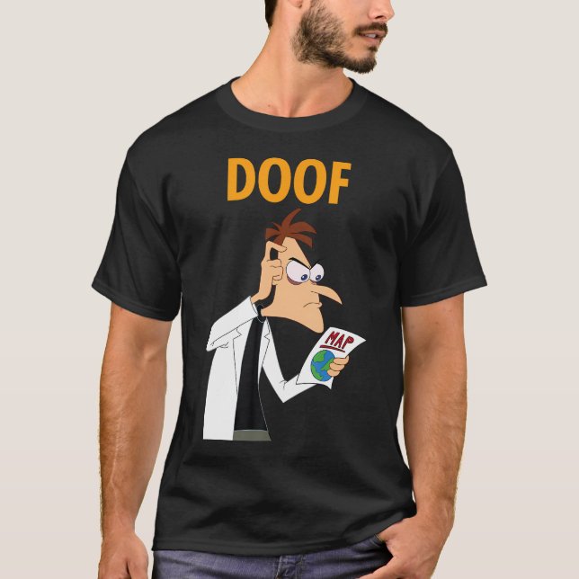 T-shirt Phineas Et Ferb Candace Contre La Doof Universe (Devant)
