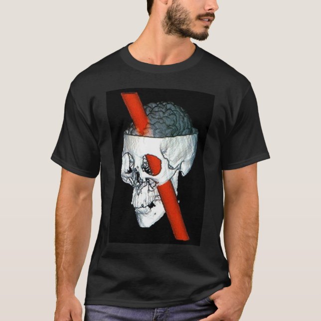 T-shirt Phineas Gage (Devant)