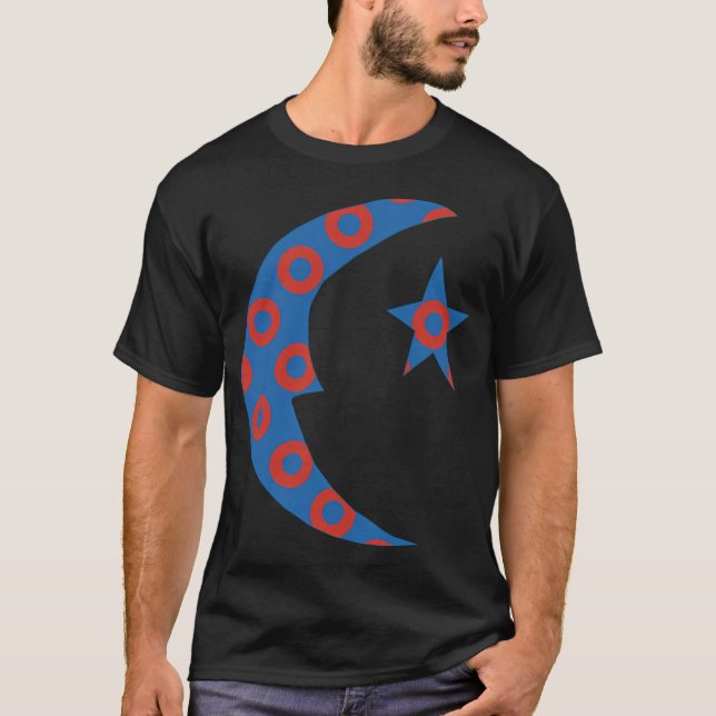 T-shirt Phish Fishman Donut - Phish Ferme avec Fishman (Devant)