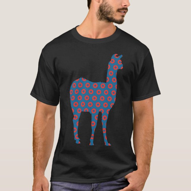 T-shirt Phish Llama Donuts (Devant)