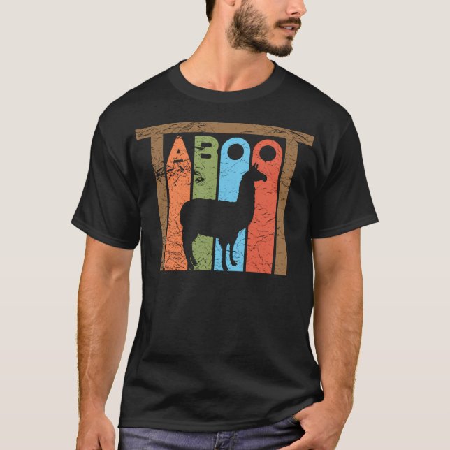 T-shirt Phish Llama Taboot Phish Design - Habillement Phis (Devant)