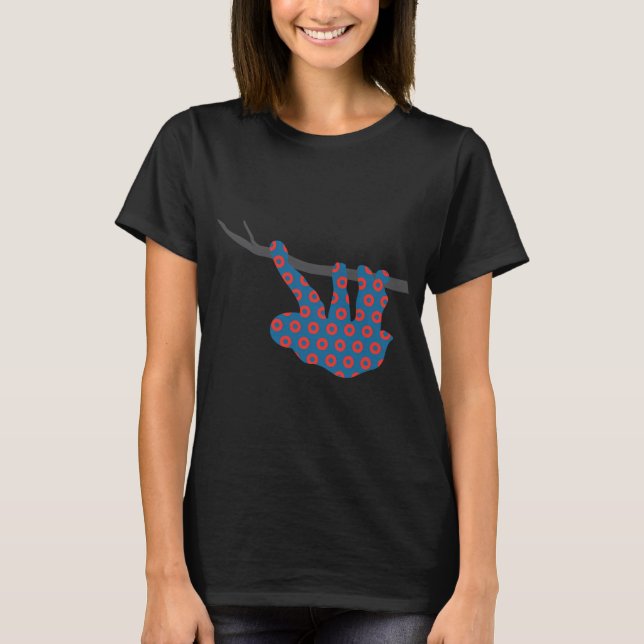 T-shirt Phish Sloth Donuts (Devant)