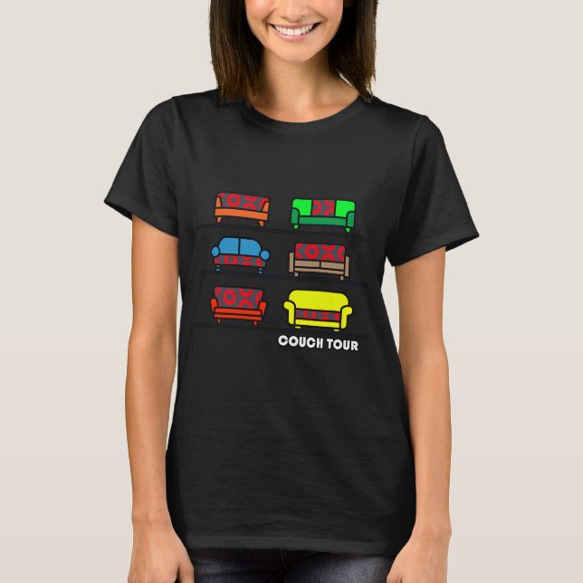 T-shirt Phish - Tournée du Canapé (Devant)