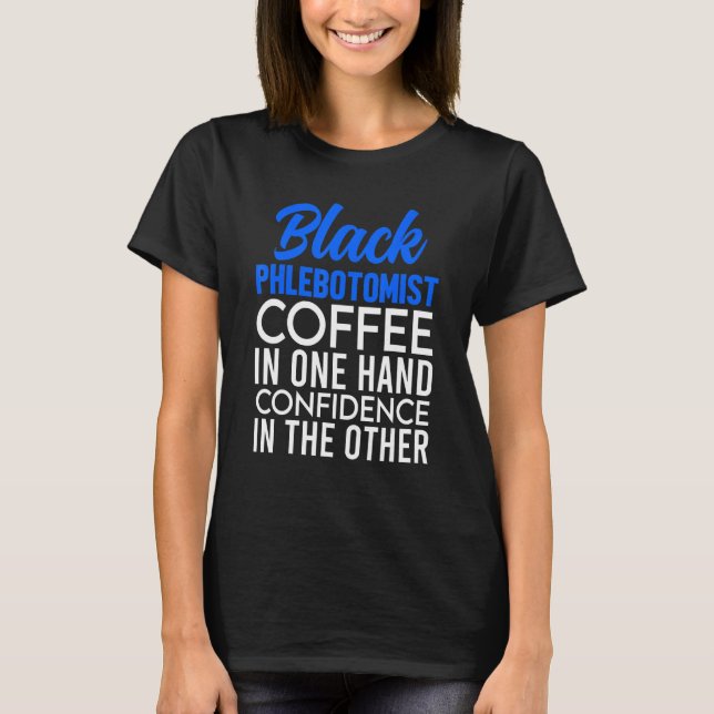 T-shirt Phlebotomiste Phlebotomie Technicien 11 (Devant)