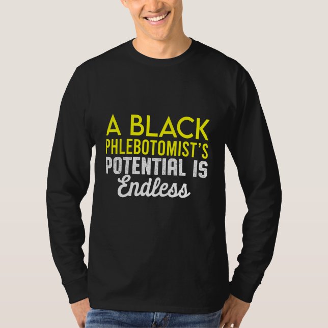 T-shirt Phlebotomiste Phlebotomie Technicien 16 (Devant)