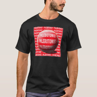 T-SHIRT PHLÉBOTOMISTE SPHÈRE GOUTTE SANGUINE